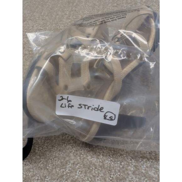 Life Stride Kona Sandals Women's 8 1/2 45367252 Tan 3" Pumps - Picture 14 of 14